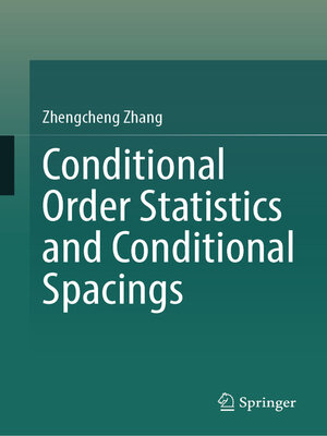 cover image of Conditional Order Statistics and Conditional Spacings